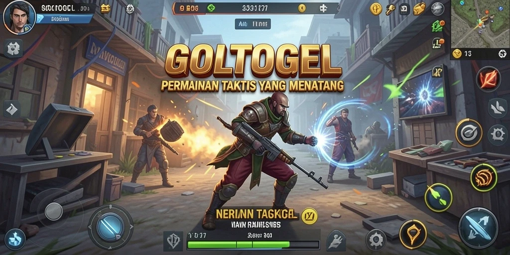 Tampilan gameplay dinamis di GOLTOGEL dengan aksi seru.