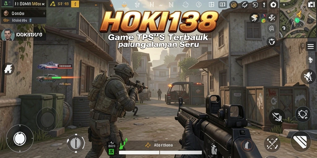 Screenshot HOKI138 menampilkan aksi tempur yang seru di gameplay TPS.