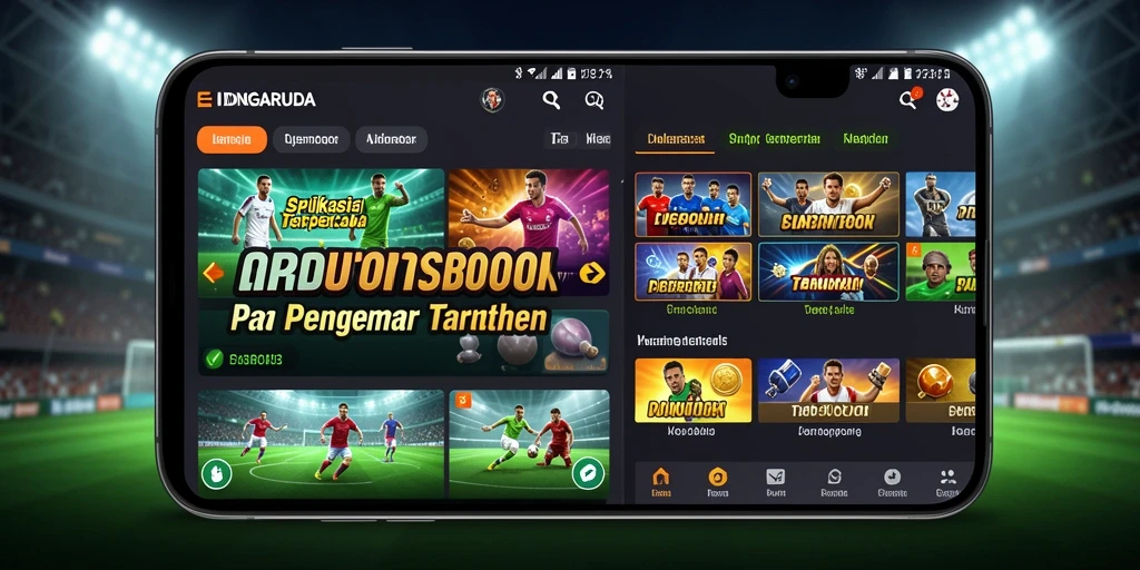 Tampilan gameplay Sportsbook IDNGARUDA yang menarik dan interaktif.