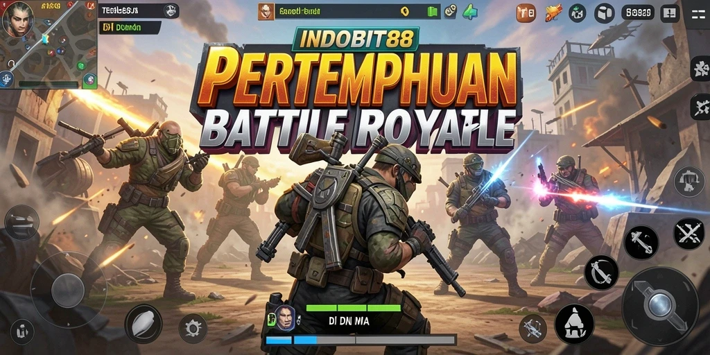 Gameplay seru di INDOBIT88 dengan pertempuran menegangkan.