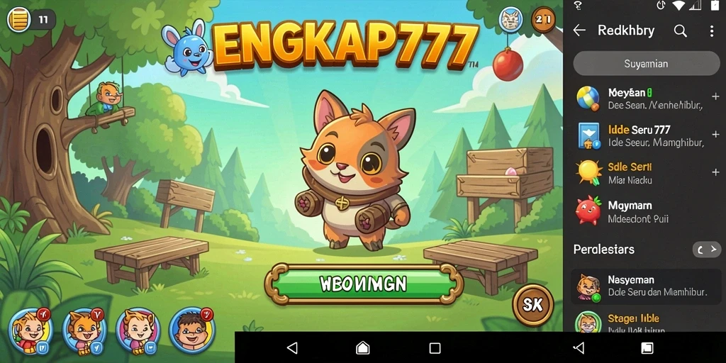 Screenshot gameplay LENGKAP777 yang menampilkan aksi santai dan menarik.