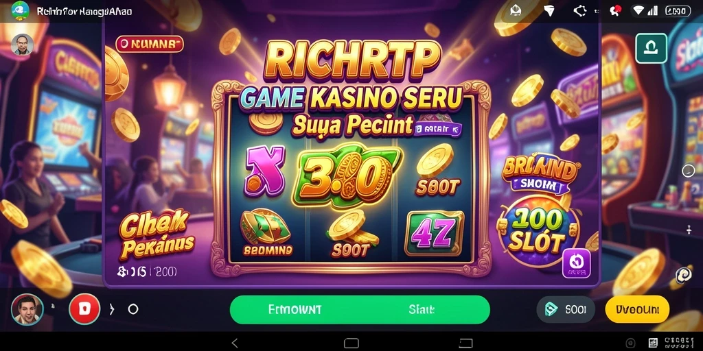Tampilan permainan slot yang menarik dan menghibur di RICHRTP.